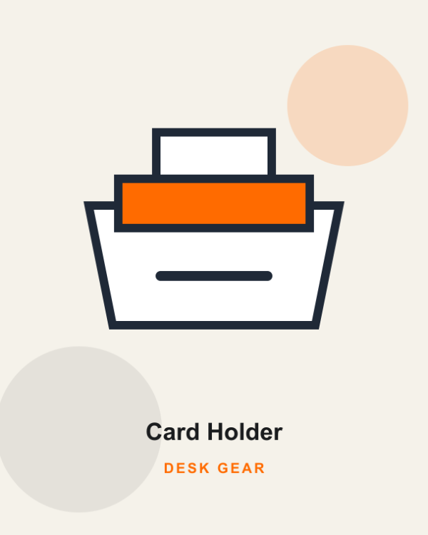3D Printed Business Card Holder