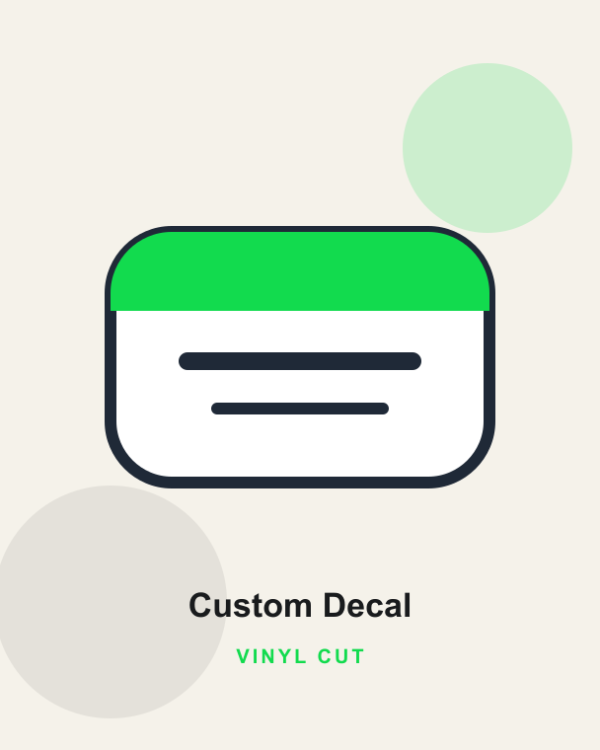 Custom Vinyl Decal Request