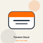 Geek & Pop Culture Decal view 1