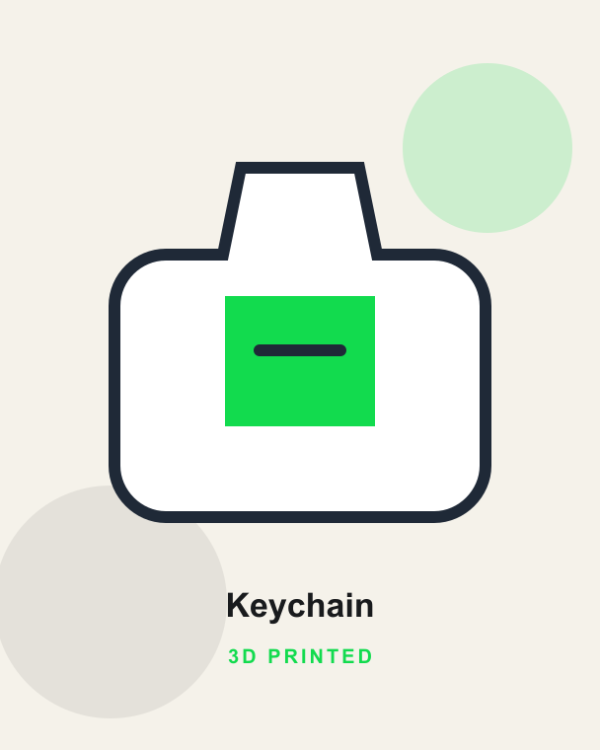 3D Printed Keychain